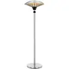 Image de Heat Guard Parasol radiateur infrarouge parasol chauffant de terrasse 2100W IP44 - argenté