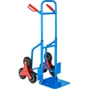 Image de Diable monte escalier 200 kg avec plateau pliable - bleu