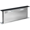 Image de Klarstein Downdraft Hotte Aspirante, Encastrable et Silencieuse pour Cuisine, Débit d'Air 507m³/h, Filtres Inclus, 4 Modes de Ventilation, Mode Recirculation en Option, Minuterie, Sans Evacuation