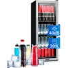 Image de Klarstein - Mini Frigo De Chambre Et Bureau Pour Boisson, Petit Frigo Silencieux, Refrigerateur Mini Bar 171l, Petit Réfrigérateur Camping, Étagères Réglables Pour Le Vin, Cannette, Beer Fridge