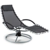 Image de Blumfeldt The Chiller - Chaise Longue à Bascule , Chaise Longue de Jardin , 77x85x173 cm , Entretien Facile et résistant aux intempéries , Balancement 360° Comfort , Version 2020, Anthracite