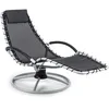 Image de The Chiller - Chaise Longue À Bascule , Chaise Longue De Jardin , 77x85x173 Cm , Entretien Facile Et Résistant Aux Intempéries , Balancement 360° Comfort , Version 2020, Anthracite - Blumfeldt