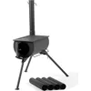 Image de Four de tente CampFeuer | 58 x 86 x 240 cm | Chauffage de tente Camping, tente Four Outdoor