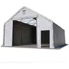 Image de Toolport - 8x12m Hangar Avec Fenêtres Dans Le Toit, Porte 4x3,4m, Primetex Pvc 2300 N, Anti-feu