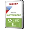 Image de Toshiba 8.9cm (3.5") 6TB SATA3 Surv. S300 Green 5900 RPM intern