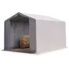 Image de Toolport - 3x6m Hangar Pvc 850 N, H. 3m Avec Portes À Fermeture Eclair