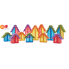 Image de Weplay KF0016 Crystal Village, village de cristaux blocs de construction en hauteur, multicolore