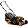 Image de FUXTEC Tondeuse à gazon à essence 4 en 1 FX-RM4646 - 146cc | 46cm | Démarreur à câble | Bac de ramassage 50L | 3,5CV | 31kg | Fonction mulching | Ejection latérale| jusqu'à 1000m²