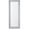 Image de Beliani - Miroir Mural Au Style Moderne Avec Cadre En Plastique Argenté De Forme Rectangulaire 50 X 130 Cm Pour Salon Et Salle De Bain