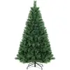 Image de Salcar 150 cm Arbre de Noël artificiel avec système de pliage et support métallique, Ø env. 83 cm avec 408 pointes