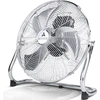 Image de Ventilateur de sol AERSON 40cm Chrome Machine à vent 75W Ventilateur de table Ventilateur sur pied