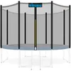 Image de Kiduku - Filet De Remplacement Pour Trampolines Filet De Sécurité Pour Trampolines 305 Cm / 8 Barres