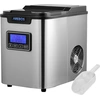 Image de Machine à glaçons AREBOS Réservoir d'eau 2,2L 3 tailles de glaçons 12 kg/24h Minuteur