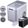 Image de Arebos   Machine À Glaçons Professionnelle 2,2l   12 Kg En 24h   9 Glaçons En 10-15 Min   Auto-nettoyage   Design Compact Et Élégant