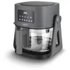 Image de Lauben Glass&Grill Air Fryer Friteuse à air chaud 3 en 1 5500BG avec capacité 4.2 L, panier à frire en verre, 6 programmes + réglage manuel, 3 en 1 - peut être utilisé comme grill et poêle à frire en occasion ou reconditionné
