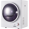 Image de Merax Mini sèche-linge avec extraction, sèche-linge à chargement frontal, avec élément chauffant PTC, sélection de la chaleur et minuterie, autoportant/à suspendre, 2,5 kg