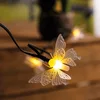 Image de esotec Guirlande lumineuse solaire décorative avec papillons 102183