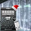 Image de Guirlande lumineuse LED KESSER® avec télécommande, 8 modes et minuterie, rideau lumineux à mini-LED