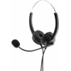 Image de MediaRange MROS304 Casque stéréo avec micro - noir/argenté