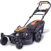 Image de FUXTEC Tondeuse à gazon à essence 4 en 1 FX-RM5170agile - 170cc | 51cm | essieu avant pivotant | 37Kg | 4 temps | Fonction mulching | Panier de ramassage de 60L | jusqu'à 1000m²