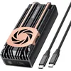 Image de GRAUGEAR externes Gehäuse USB-C M.2NVMe SSD PCIe4.0 40Gbit