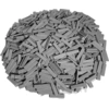 Image de LEGO® 1x3 Carreaux Gris clair - 63864 NOUVEAU Quantité 250x