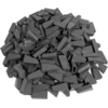 Image de LEGO® 2x1x3 Tuiles inclin ©es Gris fonc © pour toit - 4460b NOUVEAU ! Quantit © 100x