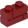 Image de LEGO® 1x2 Briques de construction rouge foncé - 98283 NOUVEAU ! Quantité 50x