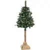 Image de Moritz Sapin de Noël artificiel 180 cm avec neige Système de montage rapide Sapin caucasien Faux naturel avec support