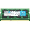 Image de BRAINZAP 4GB DDR3 RAM SO-DIMM PC3-8500S-07-10-F2 2Rx8 1066 MHz 1.5V CL7 Mémoire pour ordinateur portable