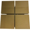Image de LEGO® 16x16 Panneaux de construction Beige foncé constructible des deux côtés - 91405 NOUVEAU ! Quantité 8x