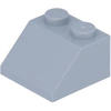 Image de LEGO® 2x2 Tuiles Gris clair pour toit - 3039 NOUVEAU Quantité 50x