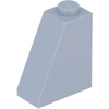 Image de LEGO® 2x1x2 Tuiles inclinées Gris clair pour toit - 60481 NOUVEAU Quantité 250x
