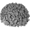 Image de LEGO® 2x2x3 Tuiles Gris clair pour toit - 3684c NOUVEAU Quantité 25x