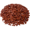 Image de LEGO® 2x1x3 Briques de toit inclinées rouge-brun pour toit - 4460b NOUVEAU Quantité 100x