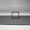 Image de LEGO® 1x4x3 Fen  tre Cadre gris transparent pour maison, b  timent NOUVEAU ! Quantit © 100x