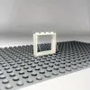 Image de LEGO® 1x4x3 Fenêtre Transparent Cadre blanc pour maison, bâtiment NOUVEAU Quantité 100x