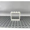 Image de LEGO® 1x4x3 Fen  tre Transparent Cadre blanc pour maison, b  timent NOUVEAU ! Quantit © 10x