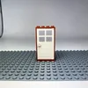 Image de LEGO® 2x4x6 Portes Cadre blanc et marron pour maison, b  timent NOUVEAU ! Quantit © 10x