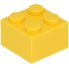 Image de LEGO® Briques 2x2 Jaune - 3003 NOUVEAU Quantité 50x
