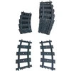 Image de LEGO® City Chemin de fer Courbe Gris foncé - 53400 NOUVEAU Quantité 25x