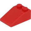 Image de 50x LEGO Pente 3x2 33° Rouge