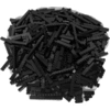 Image de LEGO® Briques hautes Noir 1 rangée NOUVEAU ! Quantité 25x - Chaque mélange est composé individuellement
