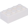 Image de LEGO® Briques blanches NOUVEAU ! Quantité 50x - Chaque mélange est composé individuellement