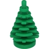 Image de LEGO® Petit arbre Sapin Épicéa Vert - 2435 NOUVEAU ! Quantité 10x