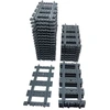 Image de LEGO® City Chemin de fer rails droits gris foncé - 53401