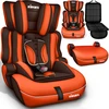Image de KIDUKU® Siège auto pour enfants Siège auto 9-36kg groupe 1+2+3 Marron/Orange