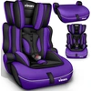 Image de KIDUKU® Siège auto pour enfants Siège auto 9-36kg groupe 1+2+3 noir/violet
