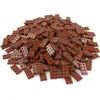 Image de LEGO® 2x4 Plaques de construction Marron - 3020 NOUVEAU Quantité 100x
