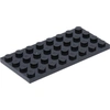 Image de LEGO® 4x8 Plaque de construction Noir - 3035 NOUVEAU Quantité 50x